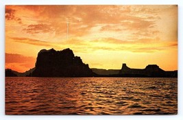 Postcard Lake Powell Sunset Utah-Arizona Border - £3.54 GBP