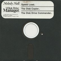The Disk Drive Manager by Melody Hall  5.25&quot; floppy disk  1985 - $13.86