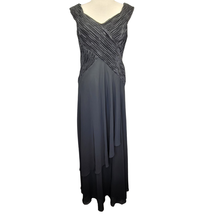 Black Maxi Cocktail Dress Size 10 New with Tags  - £92.44 GBP