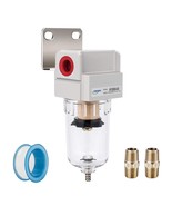 Nanpu 1/4&quot; Npt Compressed Air Line Filter, 5 Micron Brass Element,, 145 Psi - $61.67 CAD