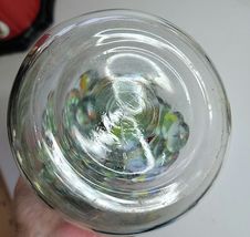 BALL IDEAL QUART CANNING JAR WITH LID AND WIRE BAIL WITH MARBLES INSIDE image 4