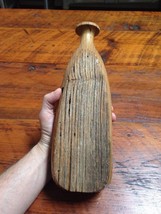 Handmade Rustic Distressed Driftwood Oak Wooden Bottle Home Decor Buoy S... - £63.86 GBP
