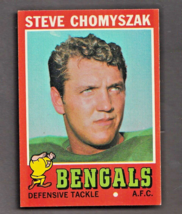 1971 Topps Football #252 Steve Chomyszak  Bengals NM/MT - £7.41 GBP