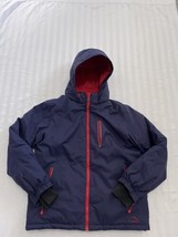 L.L. Bean Blue Red Kids Summit Waterproof Ski Thinsulate Jacket Size Lar... - $25.23