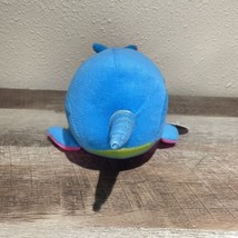 Unicorn Whale Narwhal Stuffed Animal Plush Blue And Rainbow Peek A Boo Toys  11” - £5.53 GBP