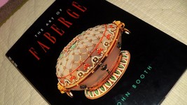  The Art of Faberge By John Booth  Illustrated 1990 Hard cover large book - $29.40