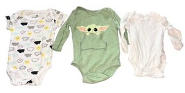 Baby Clothes Lot Newborn & 0-3M Boys 11pcs Onesies Sleepers Gerber Carter’s D image 4