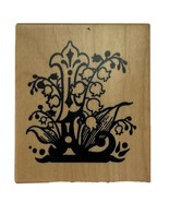 PSX Botanical Floral Letter L Monogram Initial Rubber Stamp F-1111 Vint ... - $17.19 CAD