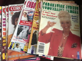 Lotto Di 11 Coronation Street St Riviste 1995 Rivista Great Forma - $12.22