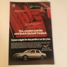 1980’s Buick Skylark Vintage Print Ad Advertisement pa10 - £6.24 GBP