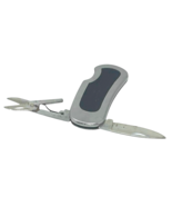 Kershaw Money Clip Pocket Knife Japan 2005 Rosewood Inlay w/ Scissors Vi... - $19.99