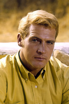 Lee Majors in The Big Valley handsome portrait in yellow shirt 1966 24x1... - $23.99