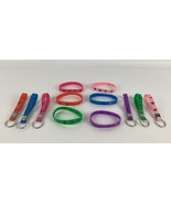 Dragon Ball Z Party Favors Lot 12 Bracelets Keychains Multicolor New - $20.19 CAD