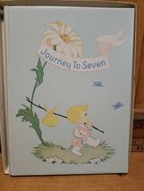 Vintage 1967 Journey to Seven Baby Memory Book in Box Unisex Pastels Lit... - $69.58