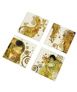 Goebel - Porcelain Coasters - Gustav Klimt - Multi-Coloured 10 x 10 cm -... - £20.09 GBP