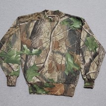 Real Tree Kids Camo Sweat Shirt Size Small Long Sleeve Camouflage Casual Sportex - £11.08 GBP