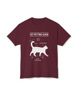 Cat Petting Guide T-Shirt, Cute Cat Lover Tee, Funny Cat Owner Shirt, Ca... - $16.70+