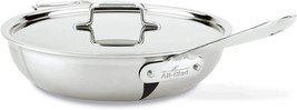 All-Clad D5 5-Ply Brushed Stainless Steel 4-qt  Weeknight Pan with Lid - $140.24