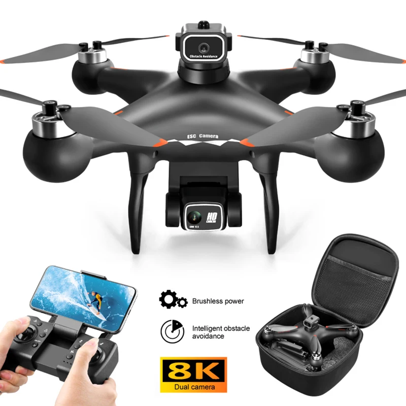 2023 New Professional S116 MAX Drone GPS 8K WIFI FPV Camera 360° Obstac - £68.01 GBP+