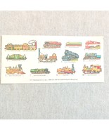 VTG 1976 Train Stickers Train Seals B. Shackman &amp; Co. Raised sticker 1 s... - $12.24 CAD