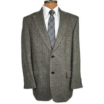 Woolrich Mens Blazer Sport Coat Two Button Casual Jacket 42R Tweed Vintage Suit - $75.73