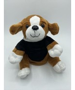 Nut-I-grees Beagle Hound Dog Hand Puppet 9” Plush Black Brown White - £9.58 GBP