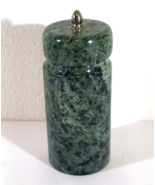 Vintage GREEN MARBLE PEPPER MILL GRINDER 1970s - 1980s Modernist - £9.60 GBP