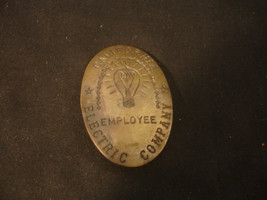 Old Vtg California Electric Company Employee Badge 2 1/2&quot; x 1 3/4&quot; - $79.95