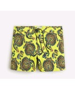 J. Crew 5&quot; Breaker Board Short Men&#39;s Paisley With Econyl Nylon Swim Trun... - $34.22 CAD