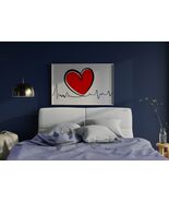 Abstract minimal Wall art decor, Modern art, contemporary home deco, boh... - $1.50