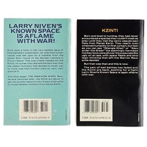 Man-Kzin Wars LOT of 2 Paperback Books Larry Niven Poul Anderson Dean Ing Sci Fi image 2