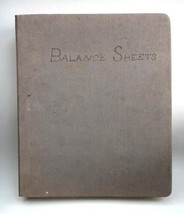 1938 STOLTZFUS BUSINESS ACCOUNTING BALANCE SHEETS DESOTO AUTO coatesvill... - £52.89 GBP