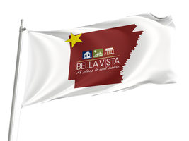 Bella Vista, Arkansas  Flag ,Size -3x5Ft / 90x150cm, Garden flags - £23.27 GBP