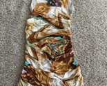 Custo Barcelona Y2K Bodycon Multicolor Mini Dress Size 1 Stretch Hippie ... - $74.79