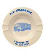 Rare A.P. Knabb Inc Kempton PA Trucking Ashtray Advertising - $35.03 CAD