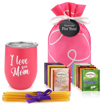 Mom Gifts Tea Set, Gift Basket for Women, Birthday Gifts for Women, Mom Birthday - £38.80 GBP