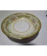 Vintage Noritake Mystery (?) Japan Fruit Dessert Sauce Bowl Green Gold R... - €13,19 EUR