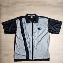Vintage 90s Nike Men&#39;s Basketball Warm Up Shooting Shirt Full Zip Gray B... - €42,01 EUR