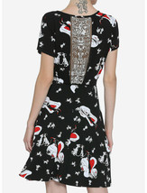 Disney DisneyBound 101 Dalmatians Cruella De Vil Black Dress with Lace Back M - £39.95 GBP