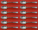 English Gadroon by Gorham Sterling Silver Demitasse Spoon Set 12 pieces ... - £200.80 GBP