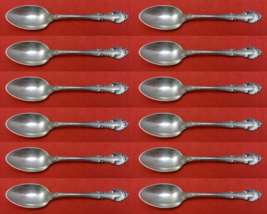 English Gadroon by Gorham Sterling Silver Demitasse Spoon Set 12 pieces ... - £200.27 GBP