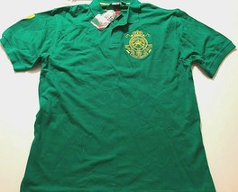 Intercontinental Country Club #7 League Champions Men&#39;s Green Polo Shirt 3XL New - £13.62 GBP