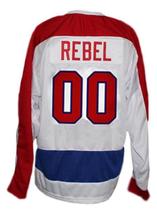 Any Name Number New York Americans Retro Hockey Jersey New White Any Size image 5