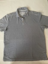 Tommy Bahama Men&#39;s Polo Shirt Short Sleeve Size M Gray - $18.72