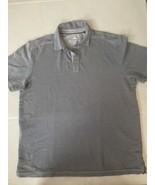 Tommy Bahama Men&#39;s Polo Shirt Short Sleeve Size M Gray - £14.94 GBP