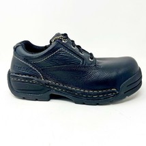 Hytest Opanka Oxford SR Steel Toe EH Black Womens Wide Width Work Shoes ... - £11.97 GBP+