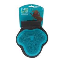 Messy Mutt Dog Grooming Glove Silicone Blue - £14.20 GBP