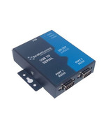 BRAINBOXES US-257 2PORT DB9 SER USB RS232 1MBD INDUSTRIAL CASING F/DESKTOP - £160.20 GBP