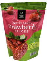Member&#39;s Mark Freeze Dried Strawberry Slices 3 oz Bag - FREE SHIP - £9.82 GBP