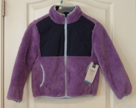 Member&#39;s Mark Full-Zip Fleece Reversible Jacket Purple /Blue Sz XL 14/16... - $369.05 MXN